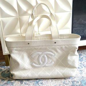 Authentic Chanel Vintage Tote Purse